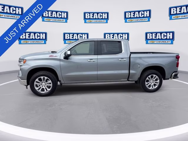 2026 Sterling Gray Metallic Chevrolet Silverado 1500 LTZ 4X4 Truck
