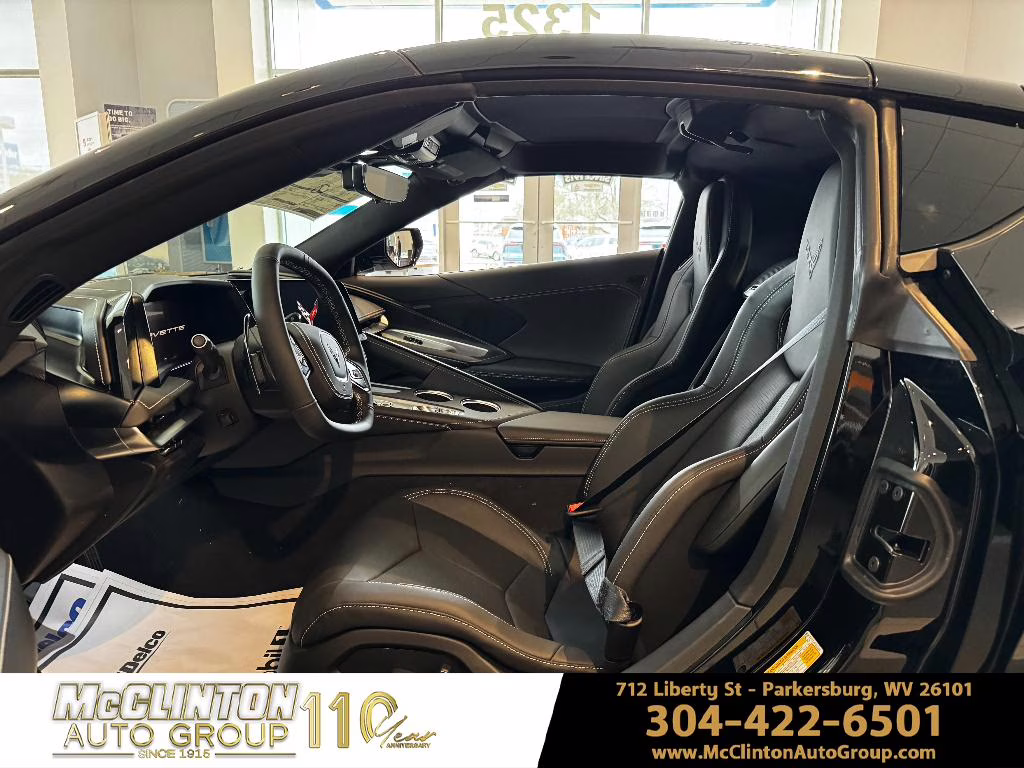 2026 Black Chevrolet Corvette 1LT RWD Coupe