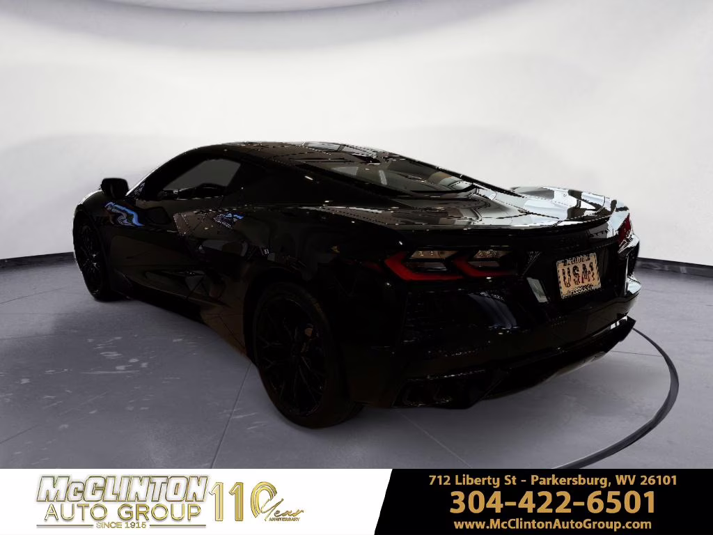 2026 Black Chevrolet Corvette 1LT RWD Coupe