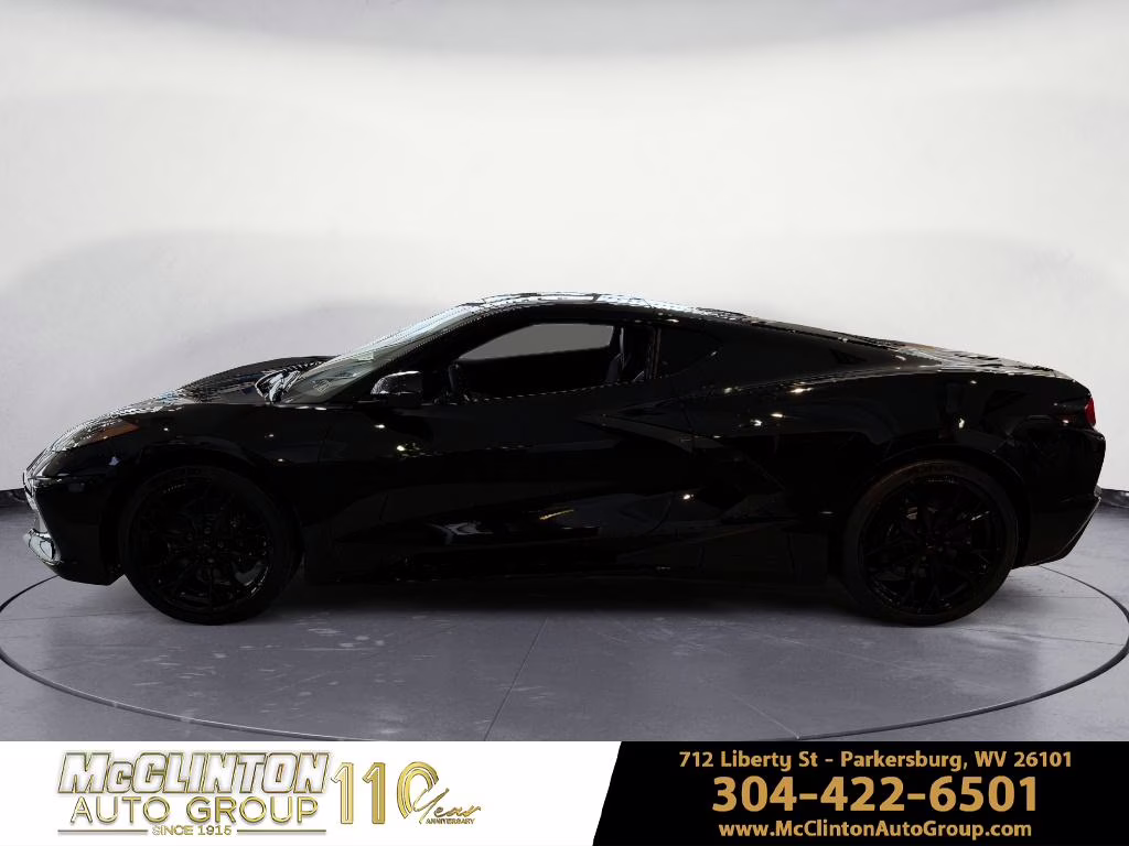 2026 Black Chevrolet Corvette 1LT RWD Coupe