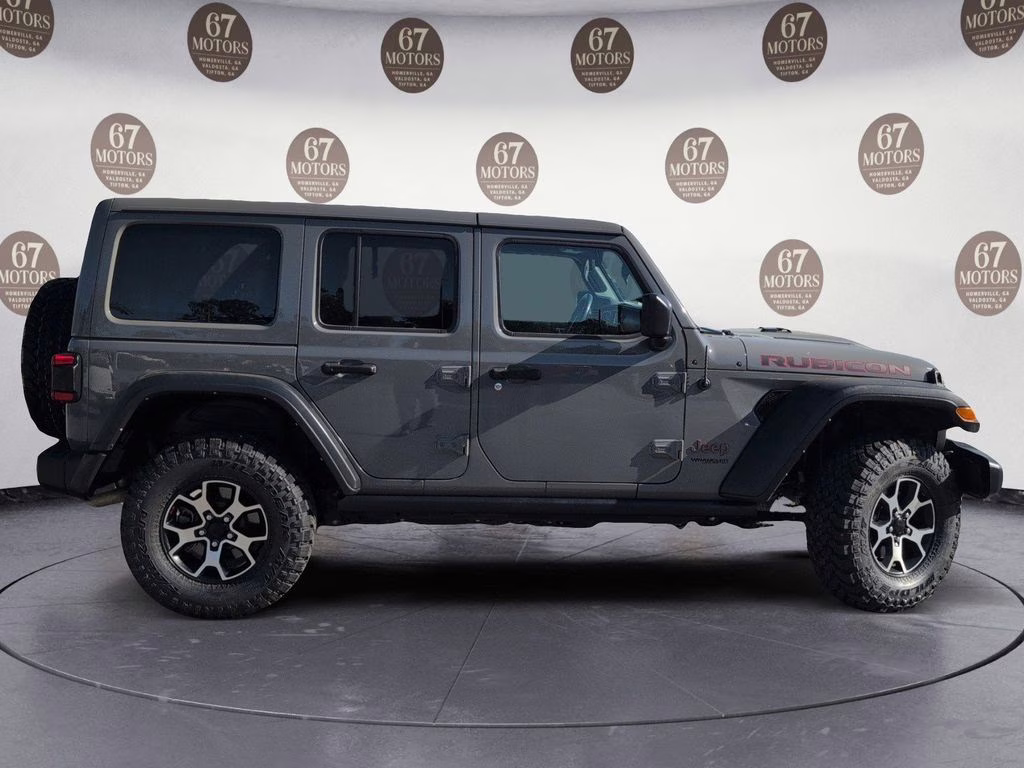 2022 Sting-Gray Clearcoat Jeep Wrangler Unlimited Rubicon 4X4 SUV
