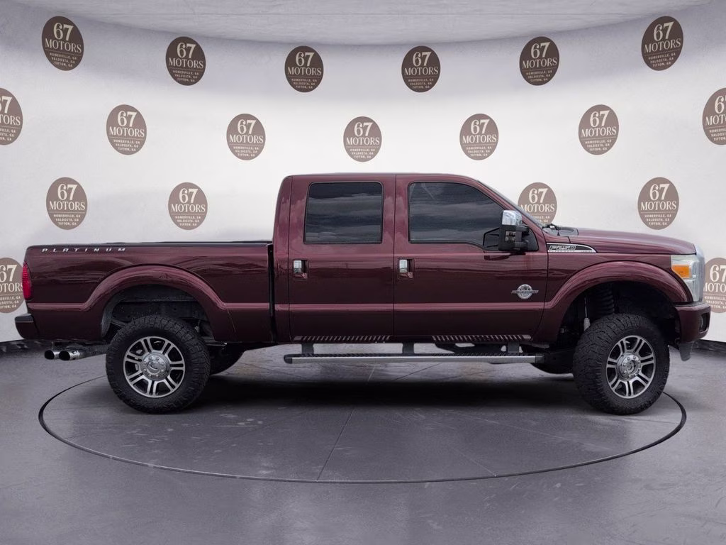 2015 Bronze Ford Super Duty F-250 SRW Platinum 4X4 Truck