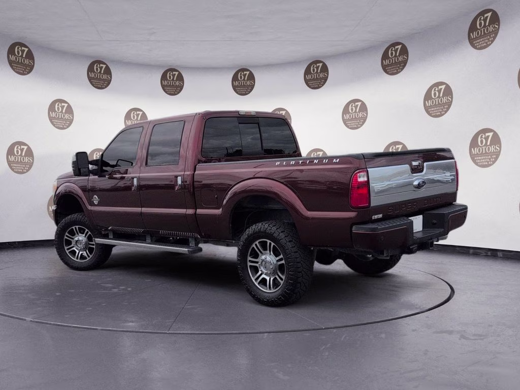 2015 Bronze Ford Super Duty F-250 SRW Platinum 4X4 Truck