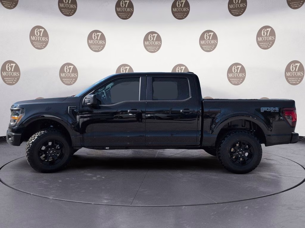 2025 Black Metallic Ford F-150 STX 4X4 Truck