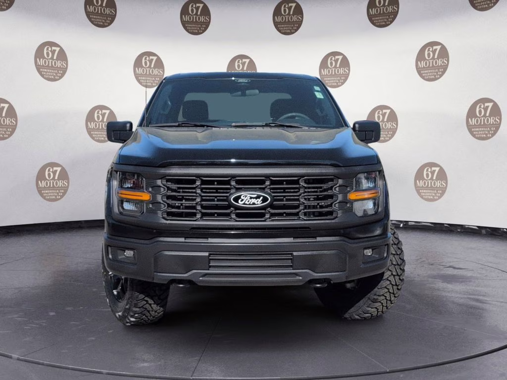 2025 Black Metallic Ford F-150 STX 4X4 Truck