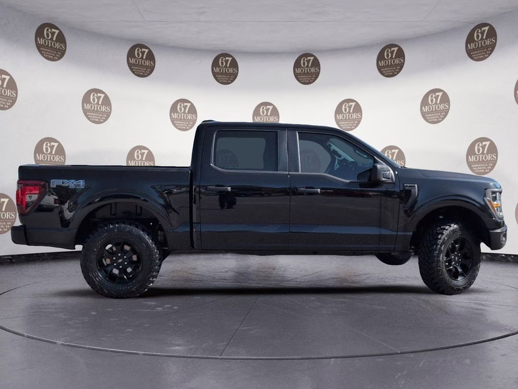 2025 Black Metallic Ford F-150 STX 4X4 Truck