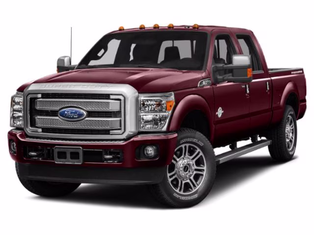 2015 Bronze Ford Super Duty F-250 SRW Platinum 4X4 Truck