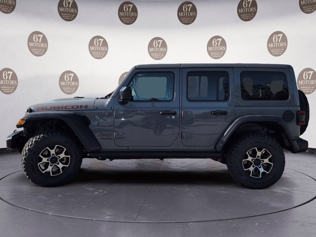 2022 Sting-Gray Clearcoat Jeep Wrangler Unlimited Rubicon 4X4 SUV