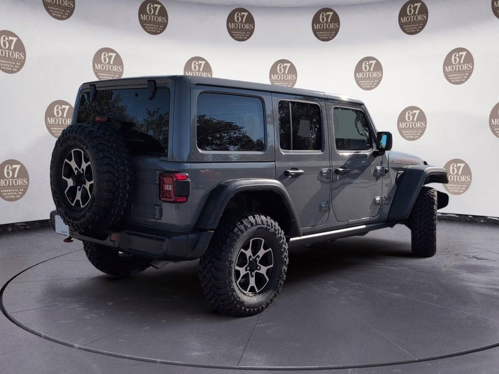 2022 Sting-Gray Clearcoat Jeep Wrangler Unlimited Rubicon 4X4 SUV