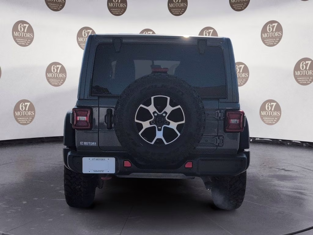 2022 Sting-Gray Clearcoat Jeep Wrangler Unlimited Rubicon 4X4 SUV