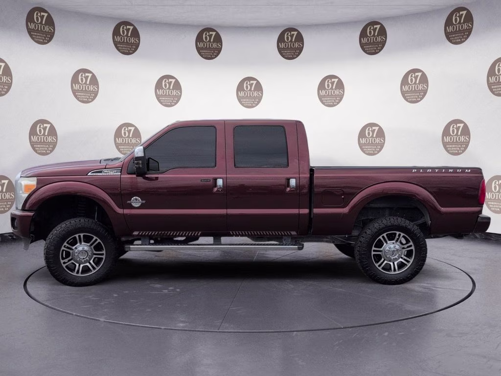 2015 Bronze Ford Super Duty F-250 SRW Platinum 4X4 Truck