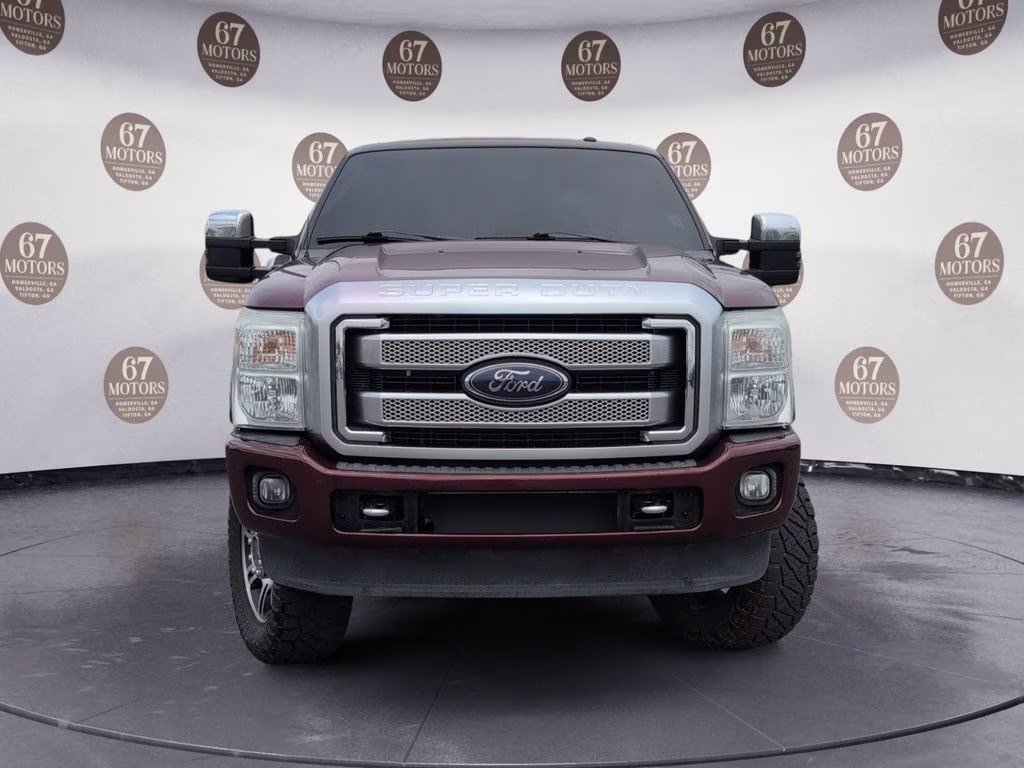 2015 Bronze Ford Super Duty F-250 SRW Platinum 4X4 Truck