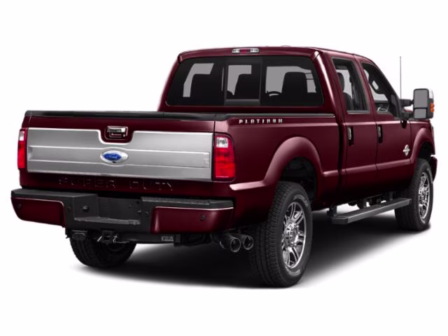 2015 Bronze Ford Super Duty F-250 SRW Platinum 4X4 Truck