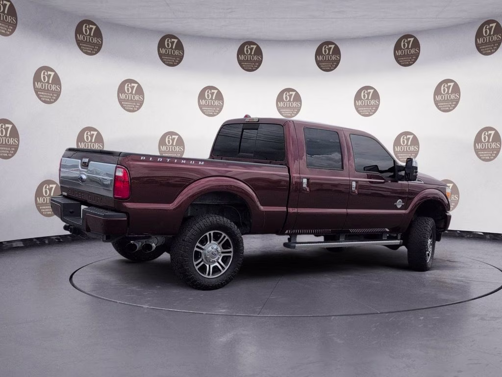 2015 Bronze Ford Super Duty F-250 SRW Platinum 4X4 Truck