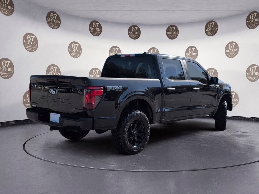 2025 Black Metallic Ford F-150 STX 4X4 Truck