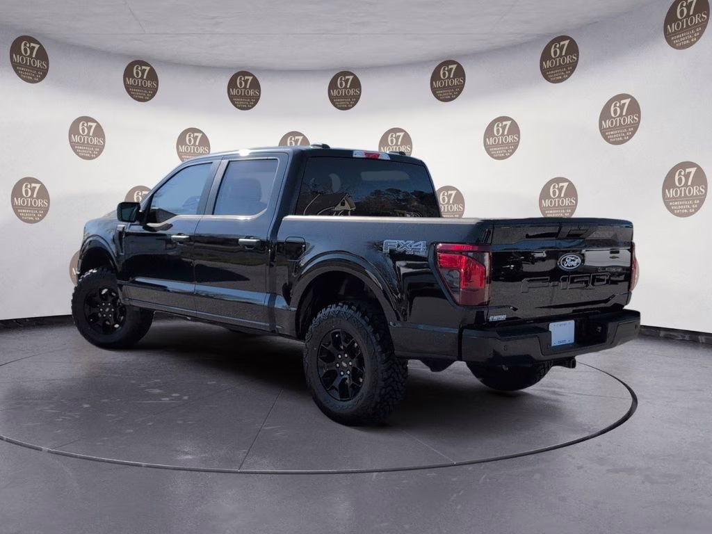 2025 Black Metallic Ford F-150 STX 4X4 Truck