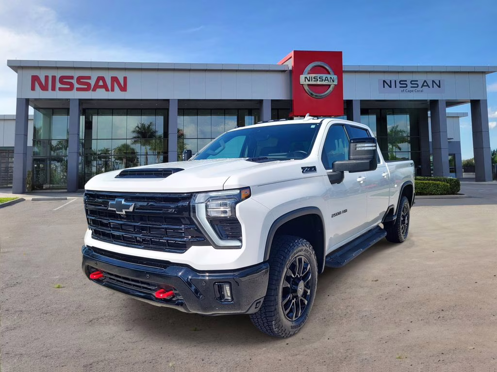 2025 Summit White Chevrolet Silverado 2500HD LTZ 4X4 Truck