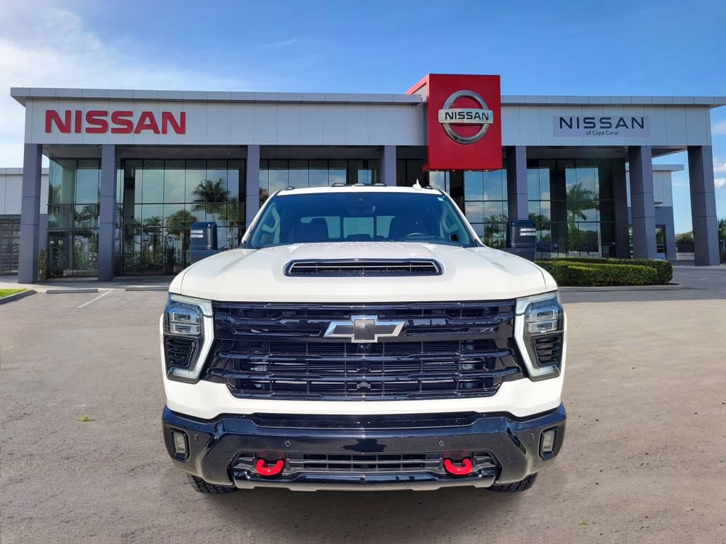 2025 Summit White Chevrolet Silverado 2500HD LTZ 4X4 Truck