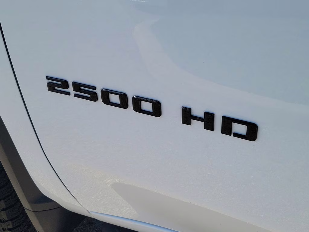 2025 Summit White Chevrolet Silverado 2500HD LTZ 4X4 Truck
