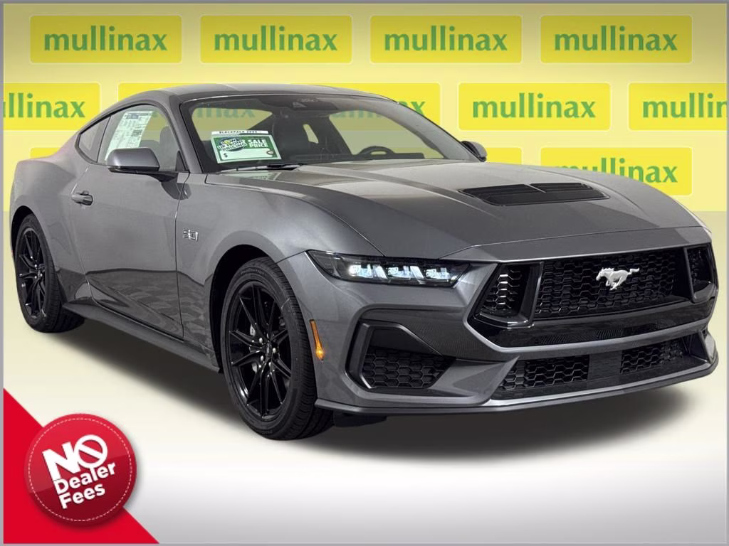 2026 Carbonized Gray Metallic Ford Mustang GT Premium RWD Coupe