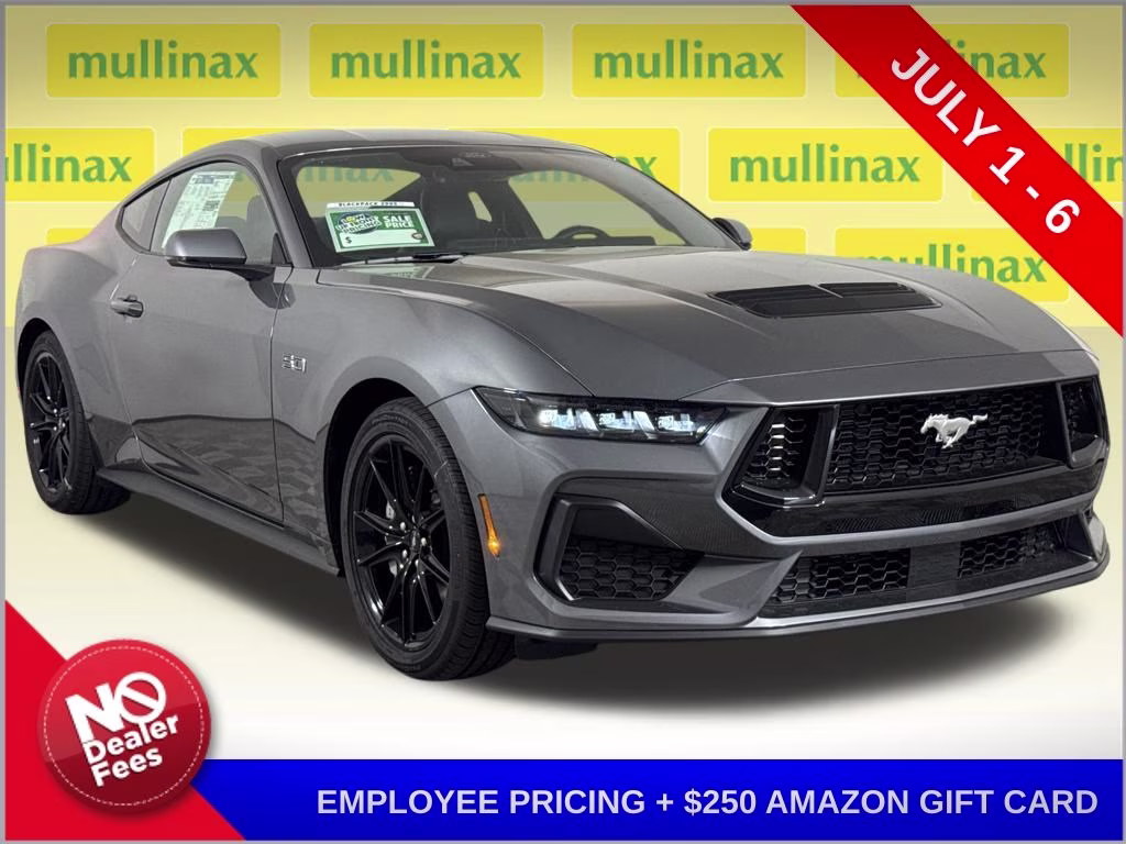2026 Carbonized Gray Metallic Ford Mustang GT Premium RWD Coupe