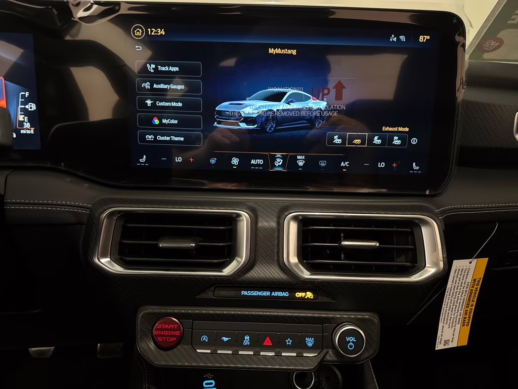 2026 Carbonized Gray Metallic Ford Mustang GT Premium RWD Coupe