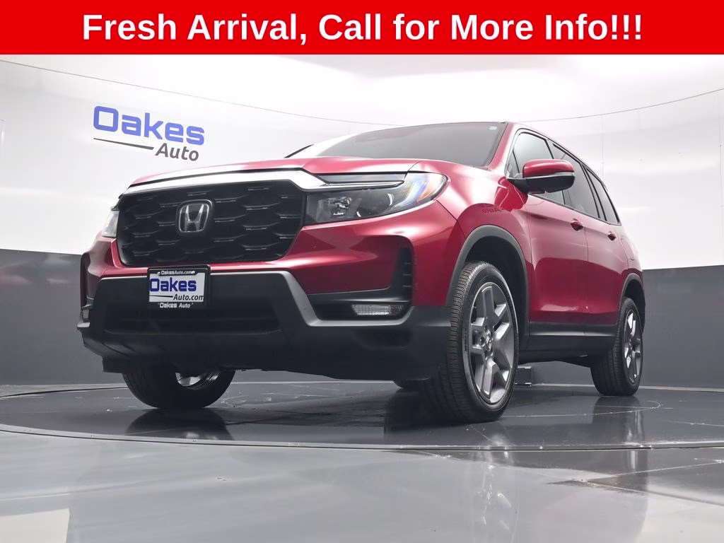2023 Lunar Silver Metallic Honda Passport EX-L AWD SUV