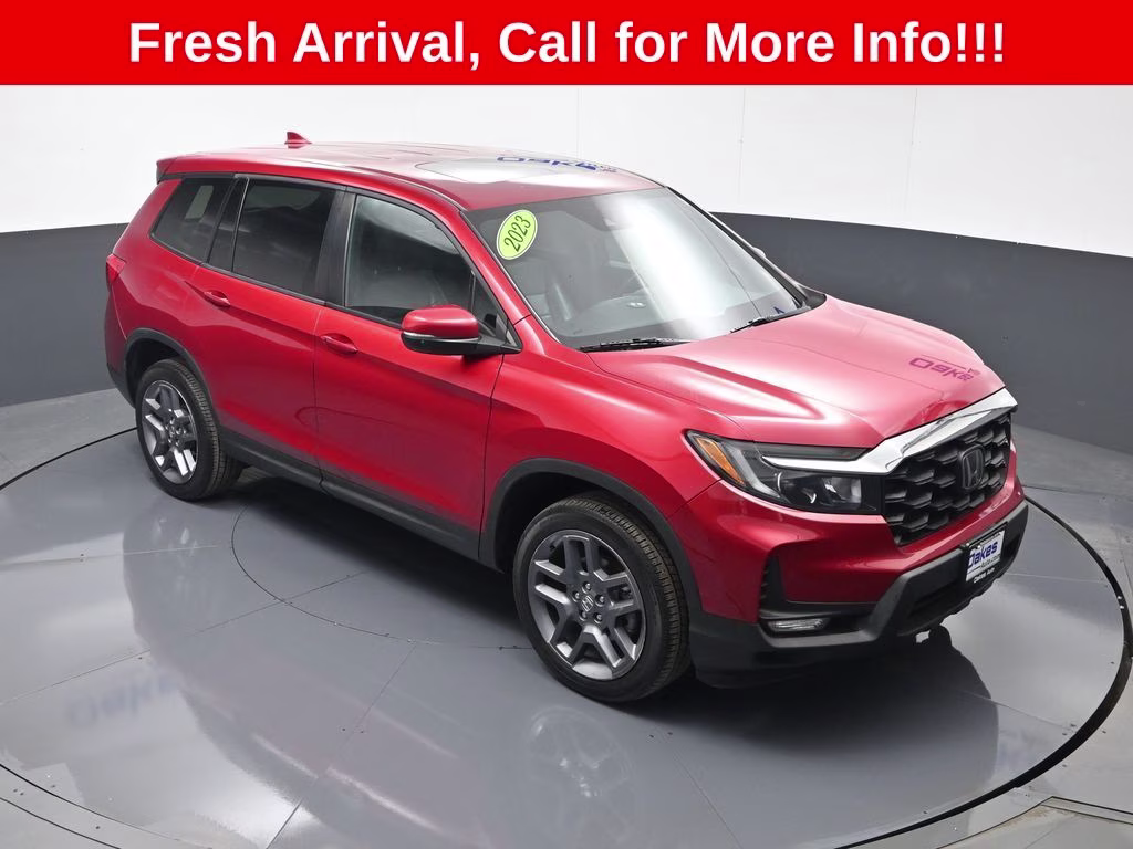 2023 Lunar Silver Metallic Honda Passport EX-L AWD SUV