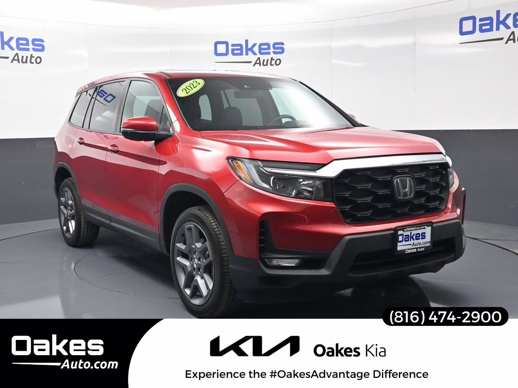 2023 Radiant Red Metallic II Honda Passport EX-L AWD SUV