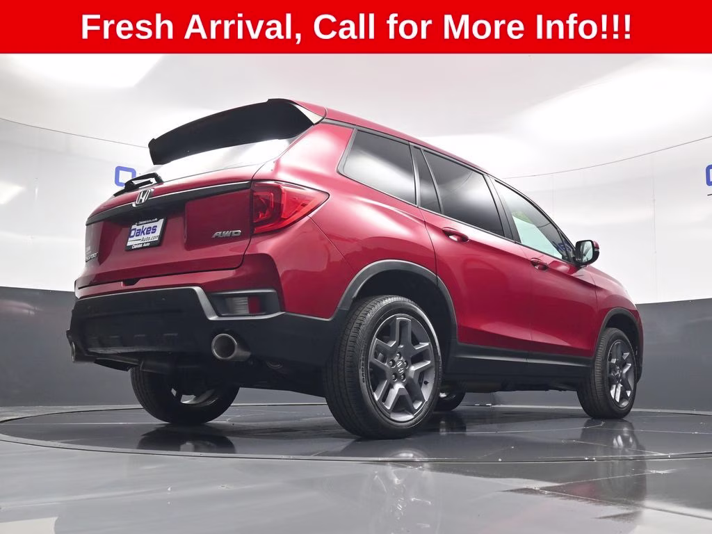 2023 Lunar Silver Metallic Honda Passport EX-L AWD SUV