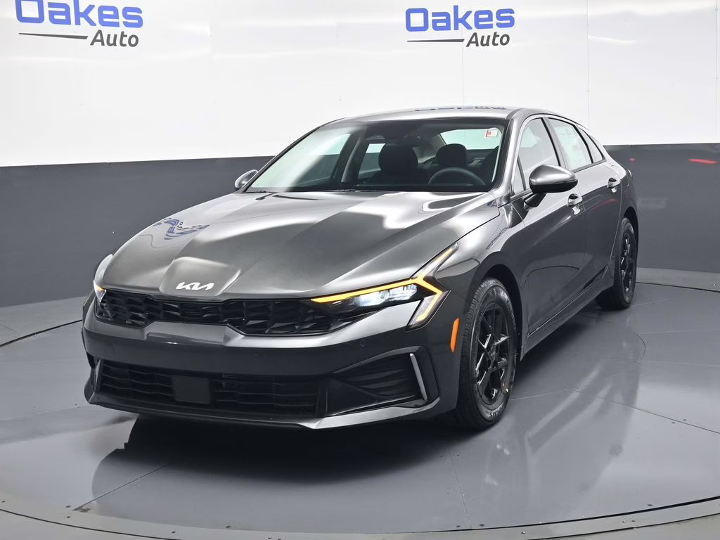 2026 Interstellar Gray Kia K5 LXS FWD Sedan