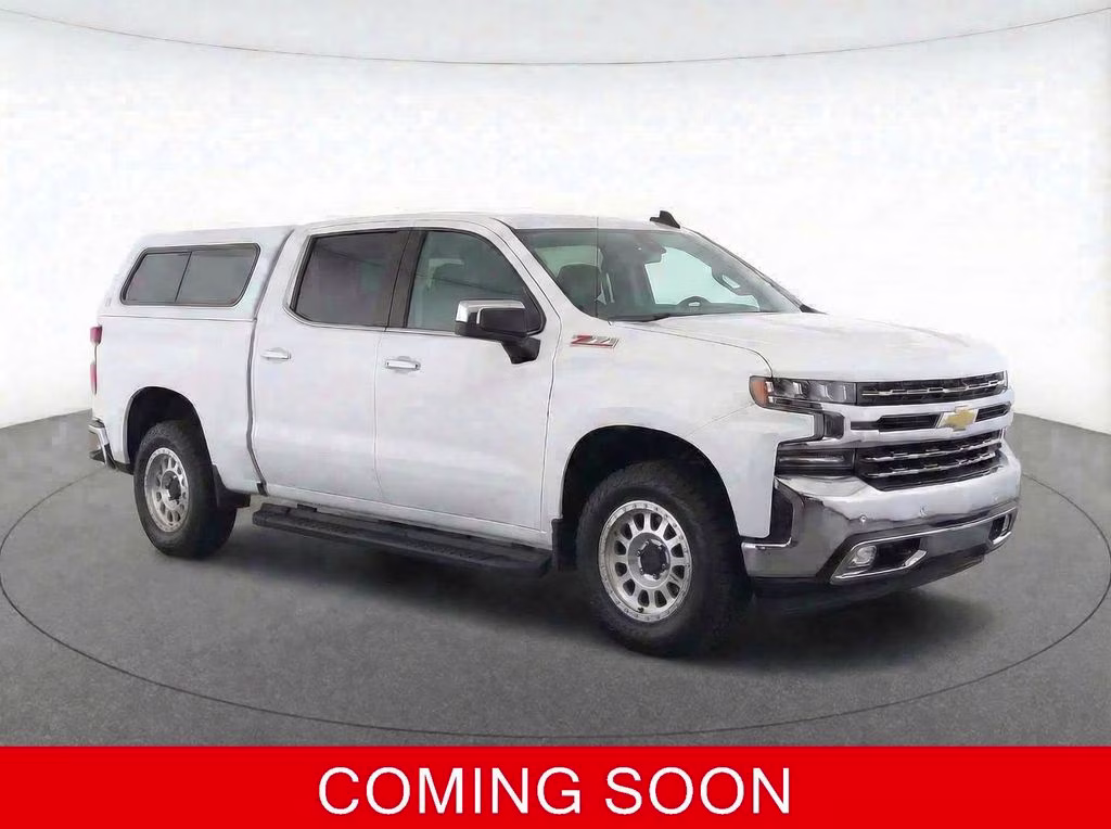 2019 Summit White Chevrolet Silverado 1500 LTZ 4X4 Truck