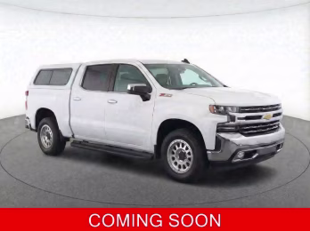 2019 Summit White Chevrolet Silverado 1500 LTZ 4X4 Truck