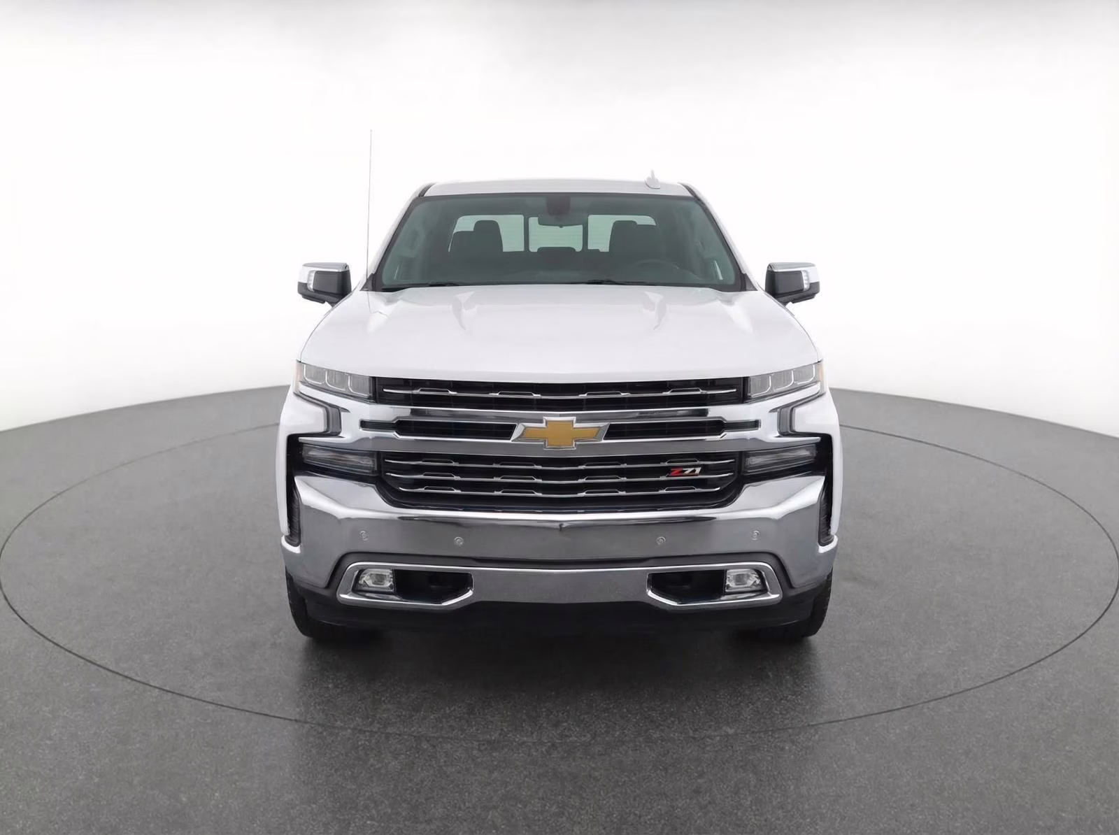2019 Summit White Chevrolet Silverado 1500 LTZ 4X4 Truck