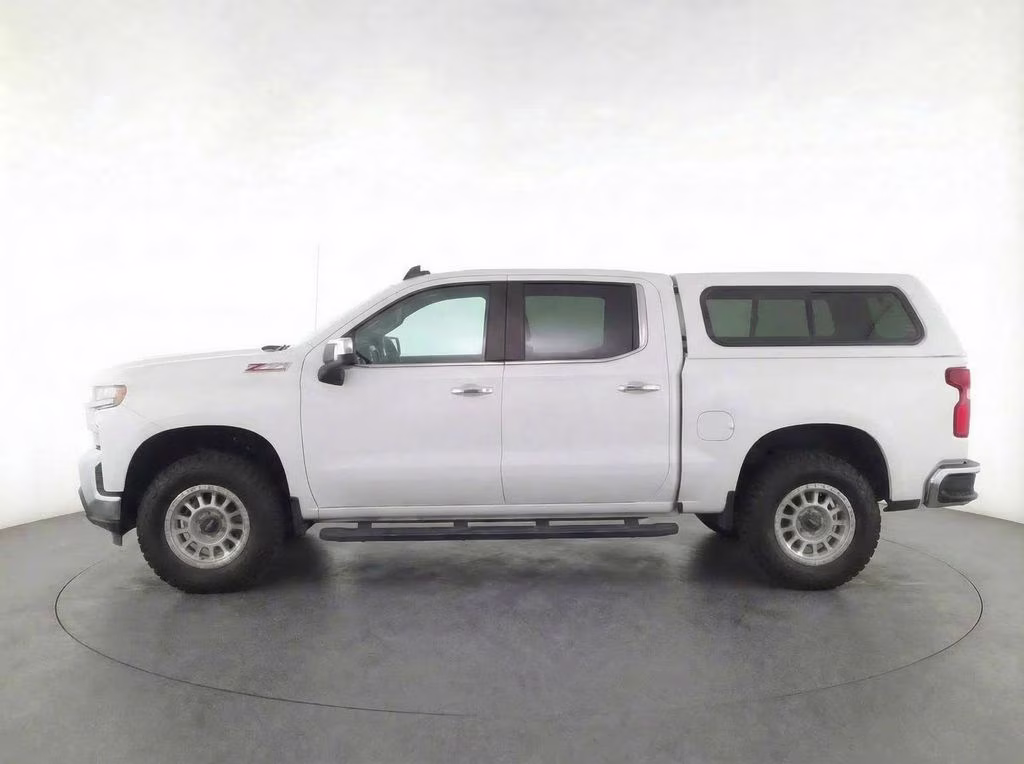 2019 Summit White Chevrolet Silverado 1500 LTZ 4X4 Truck