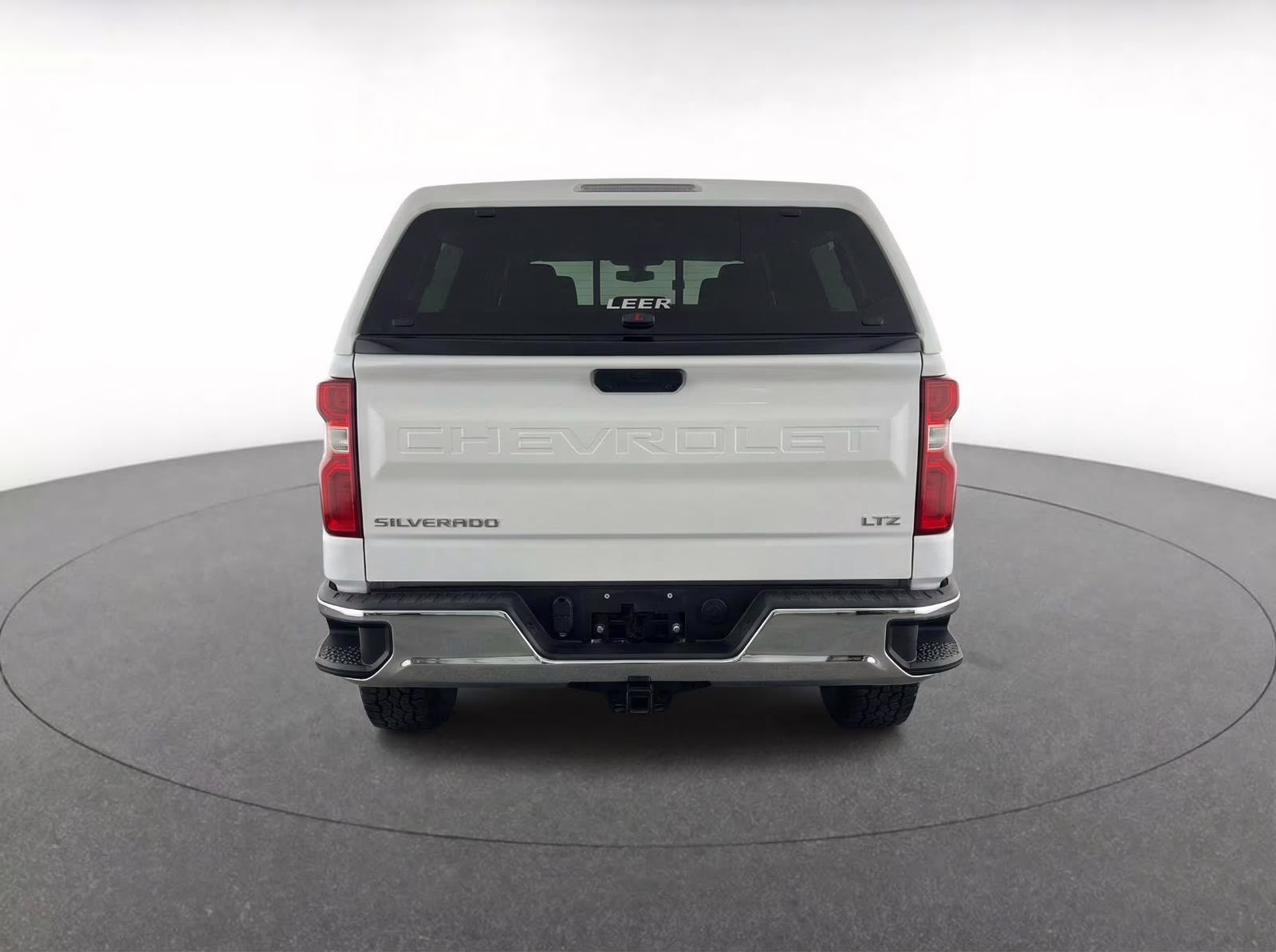 2019 Summit White Chevrolet Silverado 1500 LTZ 4X4 Truck