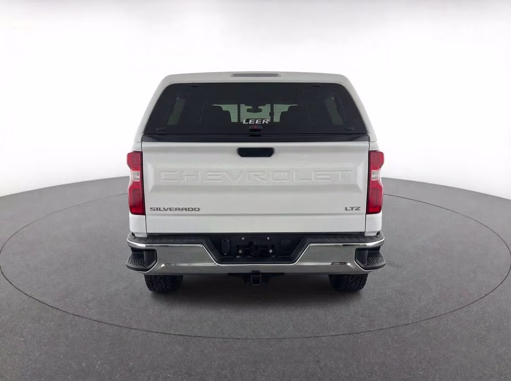 2019 Summit White Chevrolet Silverado 1500 LTZ 4X4 Truck