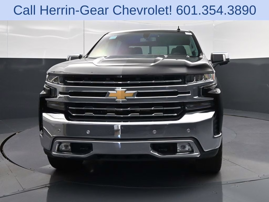 2021 Black Chevrolet Silverado 1500 LTZ 4X4 Truck