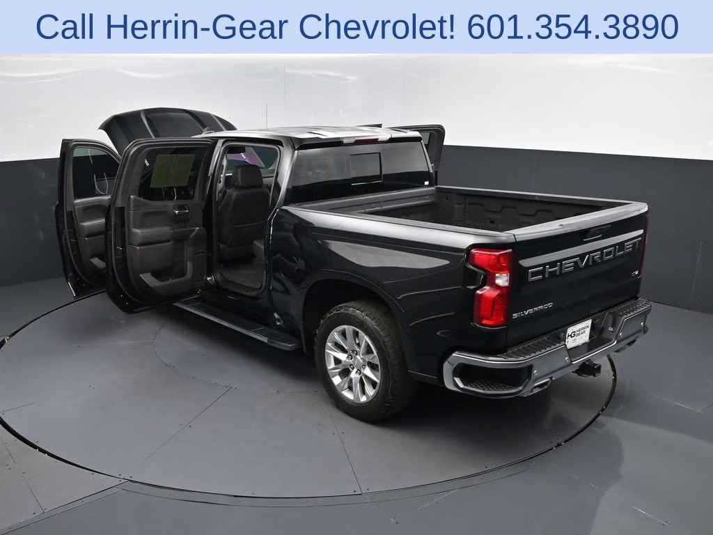 2021 Black Chevrolet Silverado 1500 LTZ 4X4 Truck