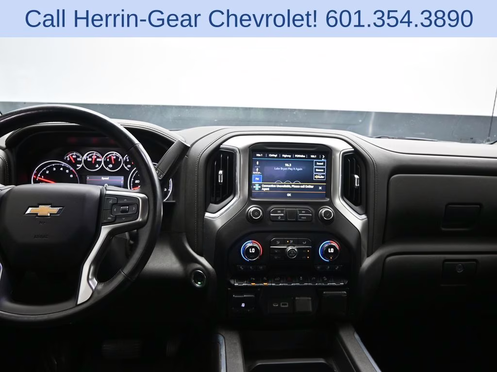 2021 Black Chevrolet Silverado 1500 LTZ 4X4 Truck