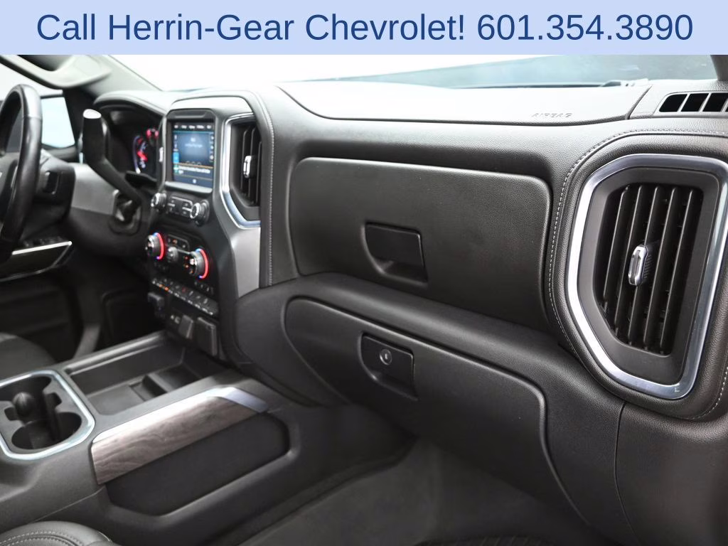 2021 Black Chevrolet Silverado 1500 LTZ 4X4 Truck