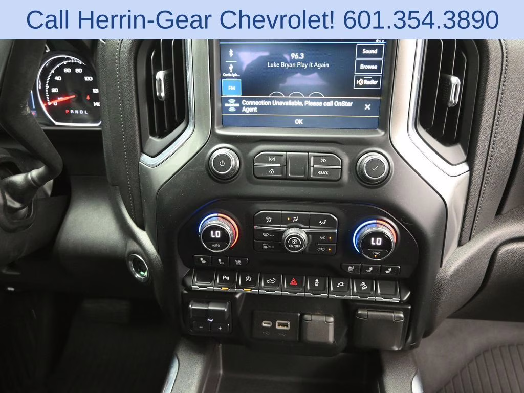 2021 Black Chevrolet Silverado 1500 LTZ 4X4 Truck