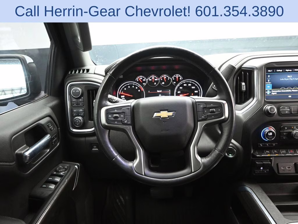 2021 Black Chevrolet Silverado 1500 LTZ 4X4 Truck