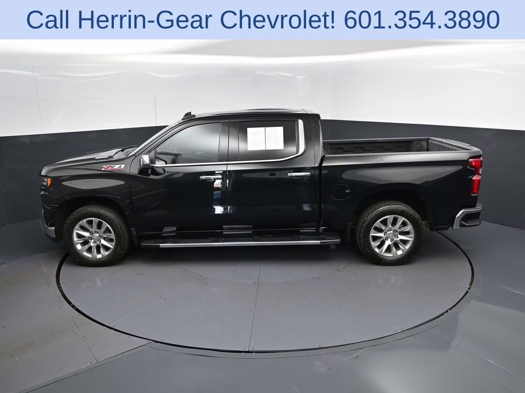 2021 Black Chevrolet Silverado 1500 LTZ 4X4 Truck