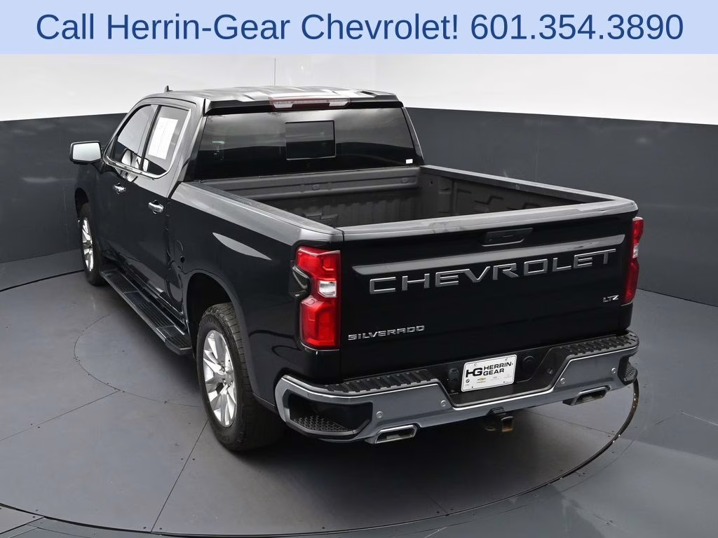 2021 Black Chevrolet Silverado 1500 LTZ 4X4 Truck