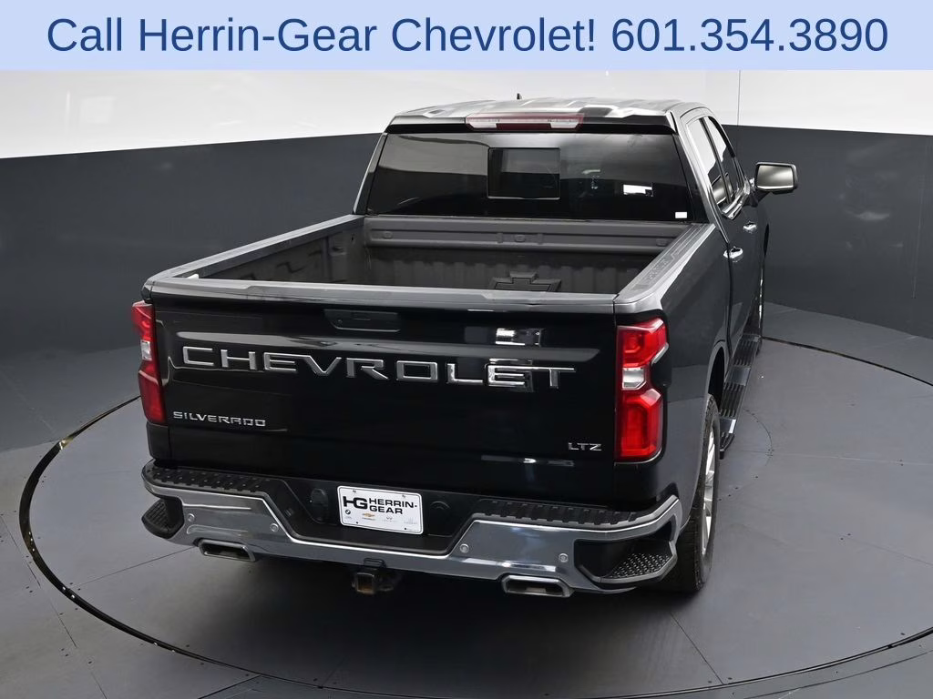 2021 Black Chevrolet Silverado 1500 LTZ 4X4 Truck