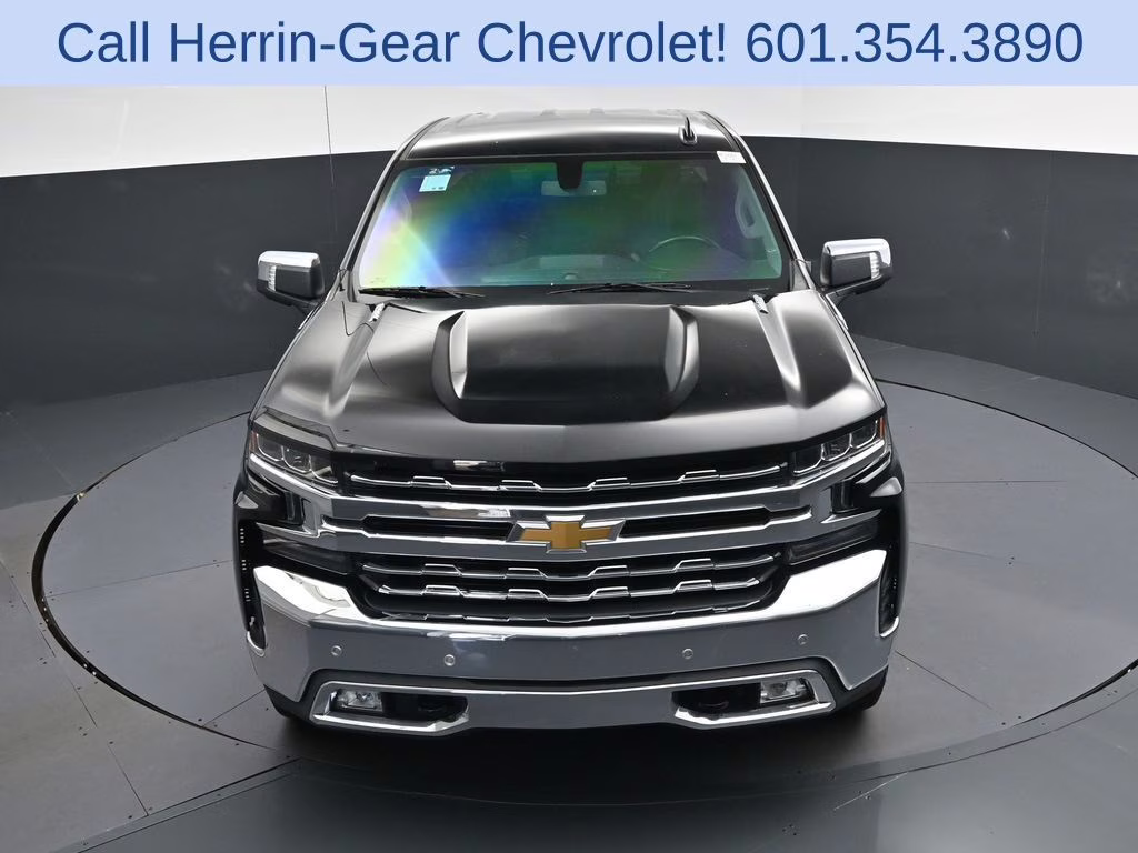 2021 Black Chevrolet Silverado 1500 LTZ 4X4 Truck