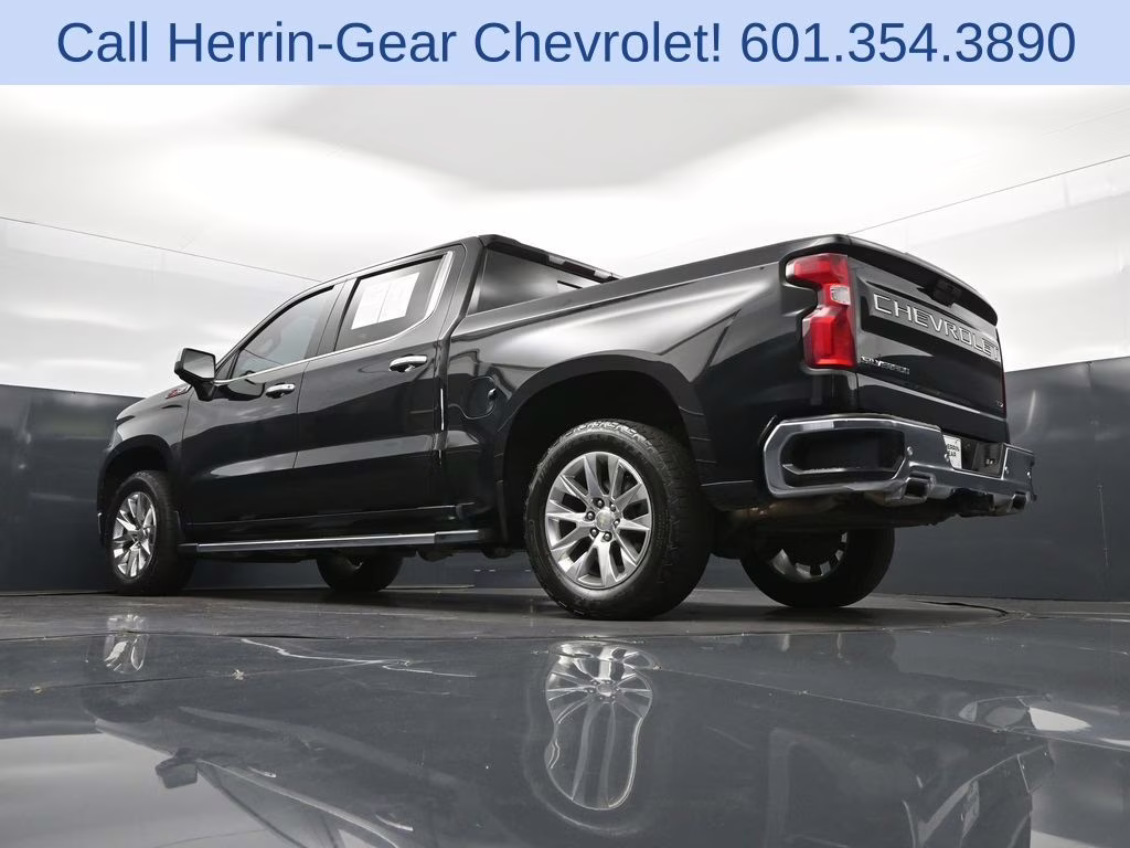 2021 Black Chevrolet Silverado 1500 LTZ 4X4 Truck