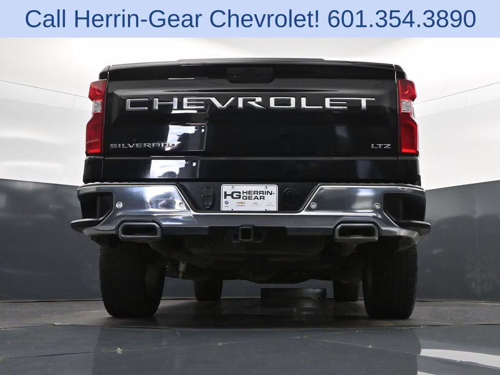 2021 Black Chevrolet Silverado 1500 LTZ 4X4 Truck