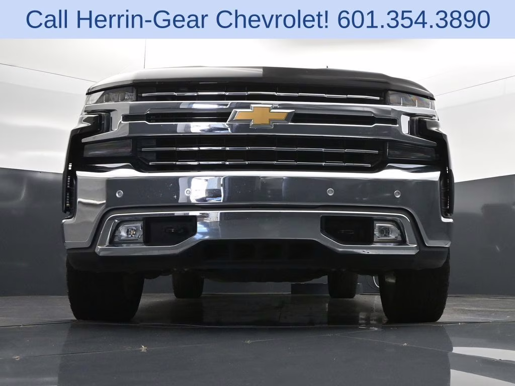 2021 Black Chevrolet Silverado 1500 LTZ 4X4 Truck
